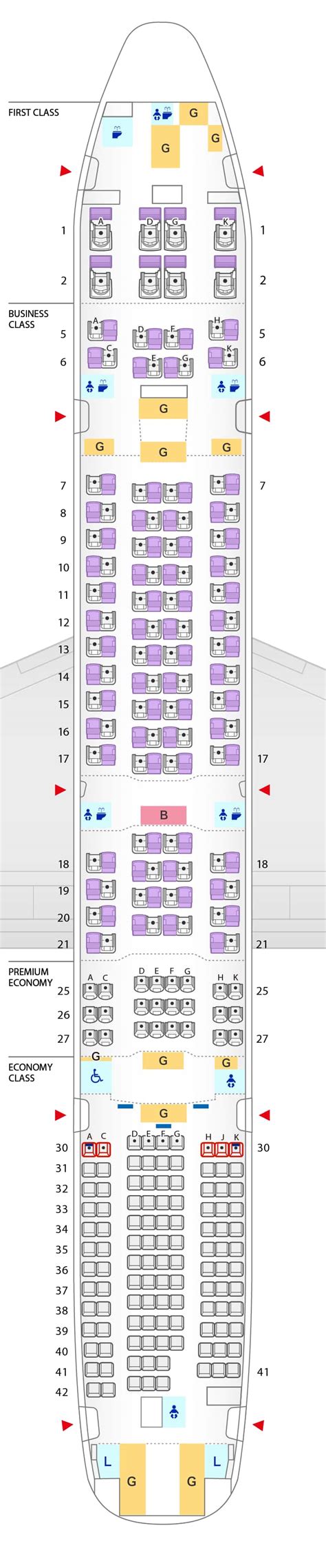 boeing 777 300er seat map.